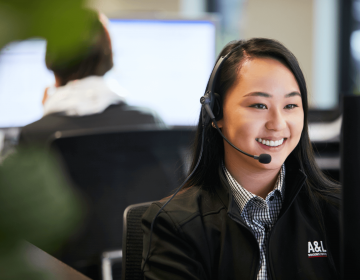 Our friendly customer support member